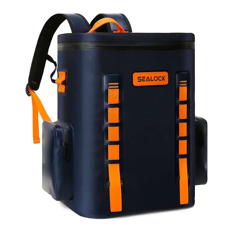 Fabricante de mochila térmica à prova d'água: construções soldadas por HF e sem costura