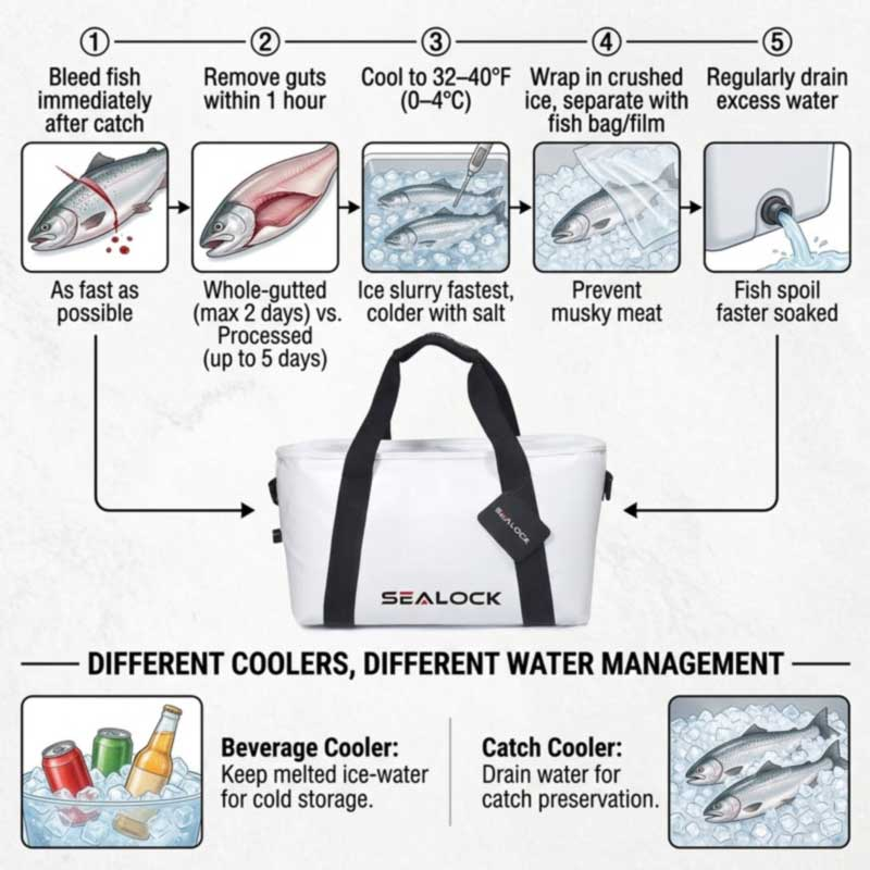 Mochilas térmicas para pesca à prova d'água: mantenha a captura fria e seca