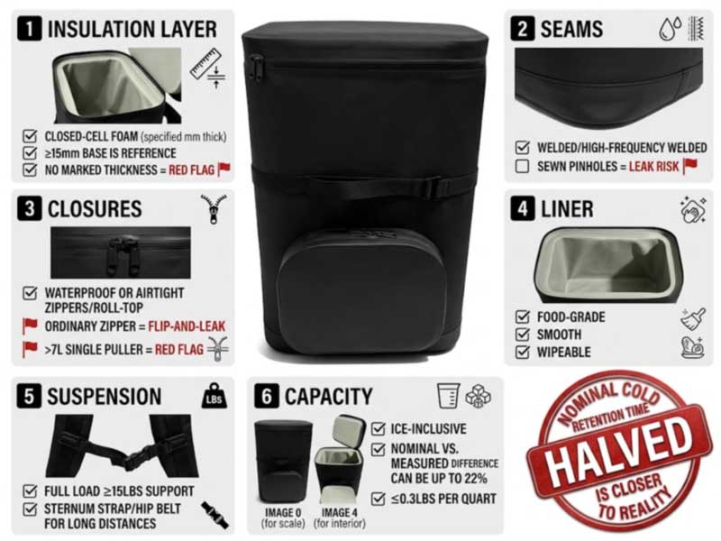 Guia de compra de mochila Soft Cooler