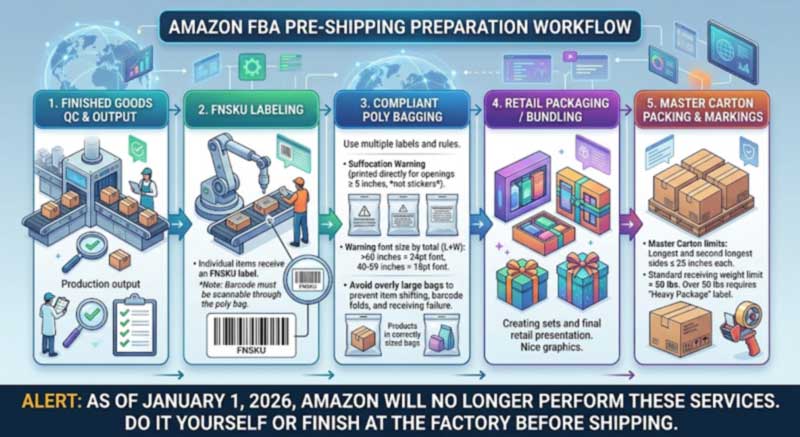 Bolsas térmicas para vendedores Amazon FBA: fornecimento e preparação